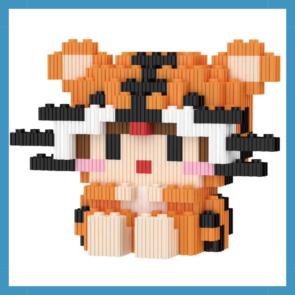 💙COD💙Mô Hình Lắp Ráp 12 Con Giáp Đồ Chơi Lắp Ráp Mini 3D Đáng Yêu Dễ Thương  Quà Tặng Sinh Nhật Ch0 Bé Trai Bé Gái