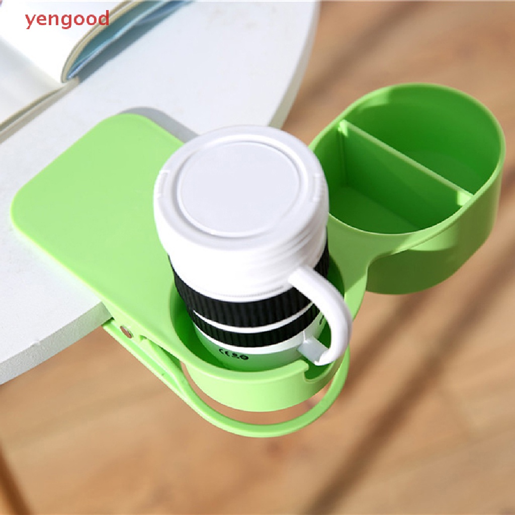 Giá Đỡ Cốc / Chai Nước Kẹp Bàn Tiện Dụng Cho Văn Phòng