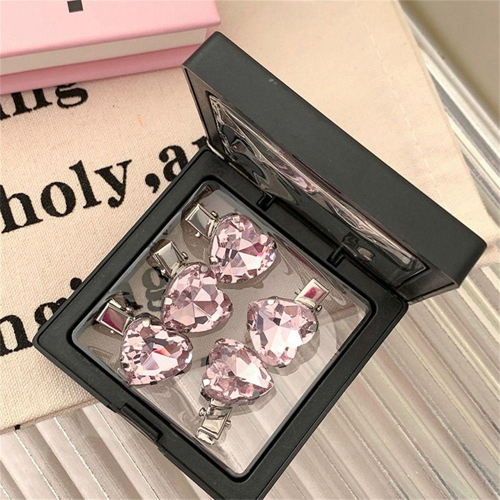 FORBETTER Kẹp Tóc Hình Trái Tim Dễ Thương Cho Nữ