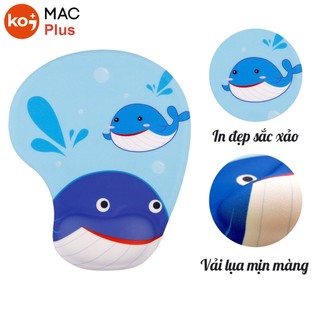 Miếng Lót Chuột Cute Mouse Pad Silicon Animal 3D ( Pad Chuột Chống Nước Mỏi Tay Có Đệm MousePad lotchuot )