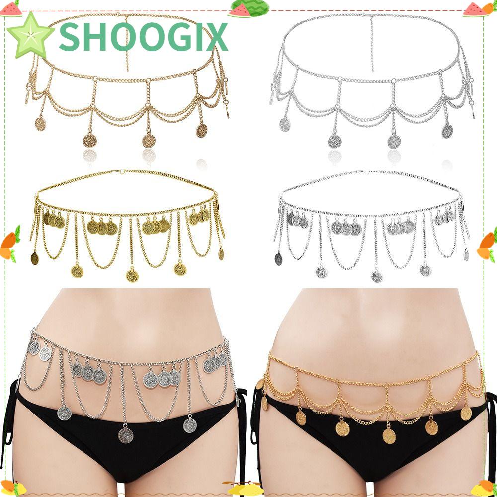 Thắt Lưng Dây Xích Kim Loại Tập Múa Bụng Người Digan Thời Trang|Thắt Lưng Thời Trang Phong Cách Năng Động