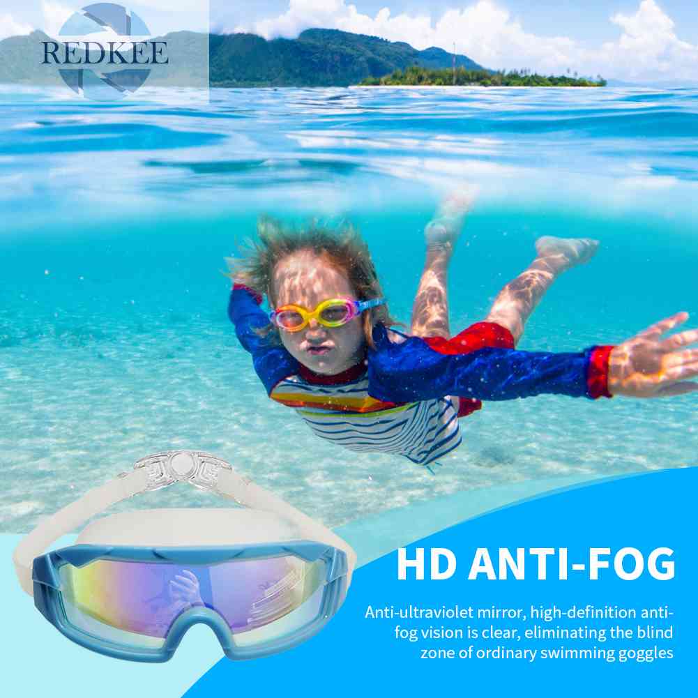 Kính Bơi Co Giãn Phong Cách Thể Thao Chuyên Nghiệp Cho Bé