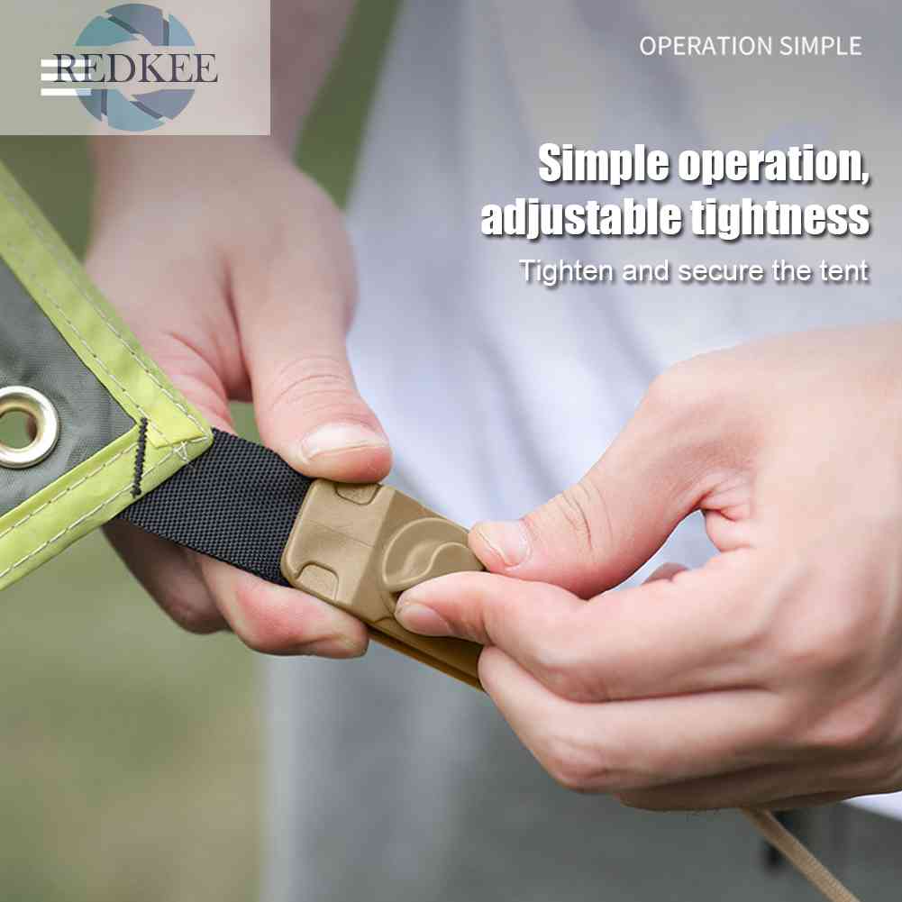 Set 10 Kẹp Cố Định Dây Lều Trại Chống Gió