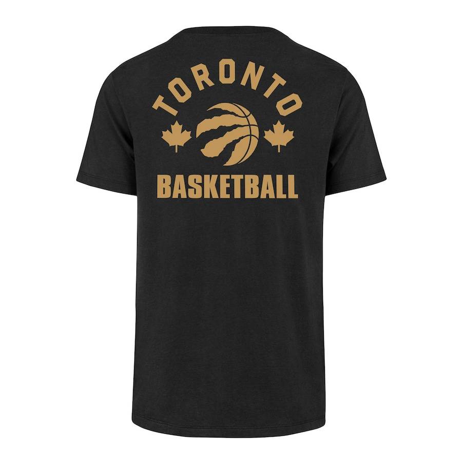 Áo Thun Bóng Rổ Tay Ngắn Màu Đen Phiên Bản Thành Phố QY 2023 Toronto Raptors