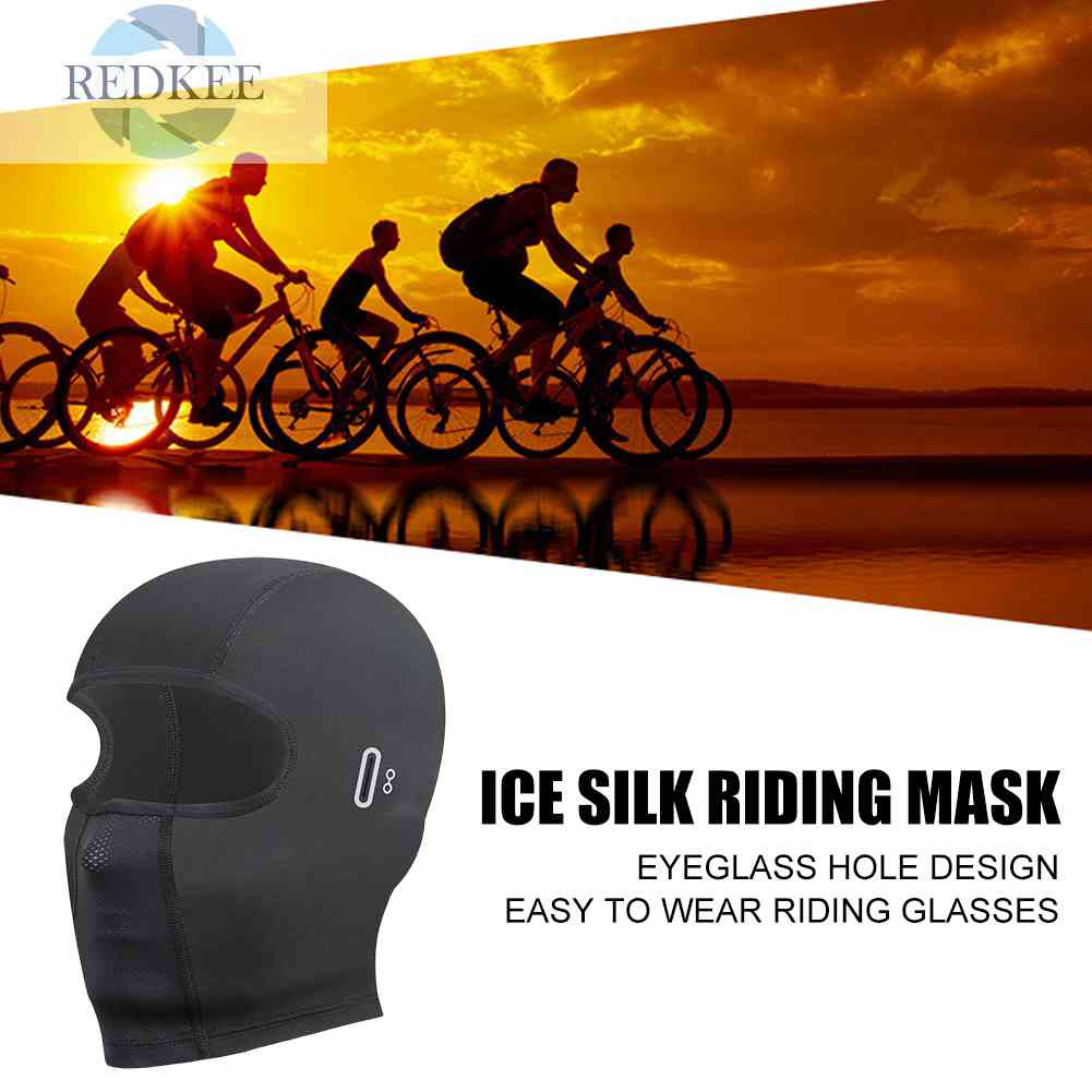 Khẩu Trang Balaclava Che Phủ Toàn Diện Dùng Khi Chơi Thể Thao Ngoài Trời Vào Mùa Hè