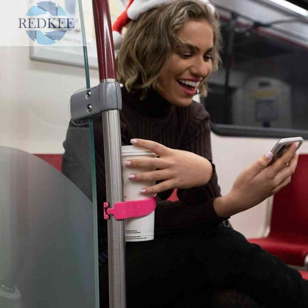 Giá Đỡ Cốc Nước / Cà Phê Có Kẹp Gắn Xe Đạp Thiết Kế Nhỏ Gọn Tiện Dụng