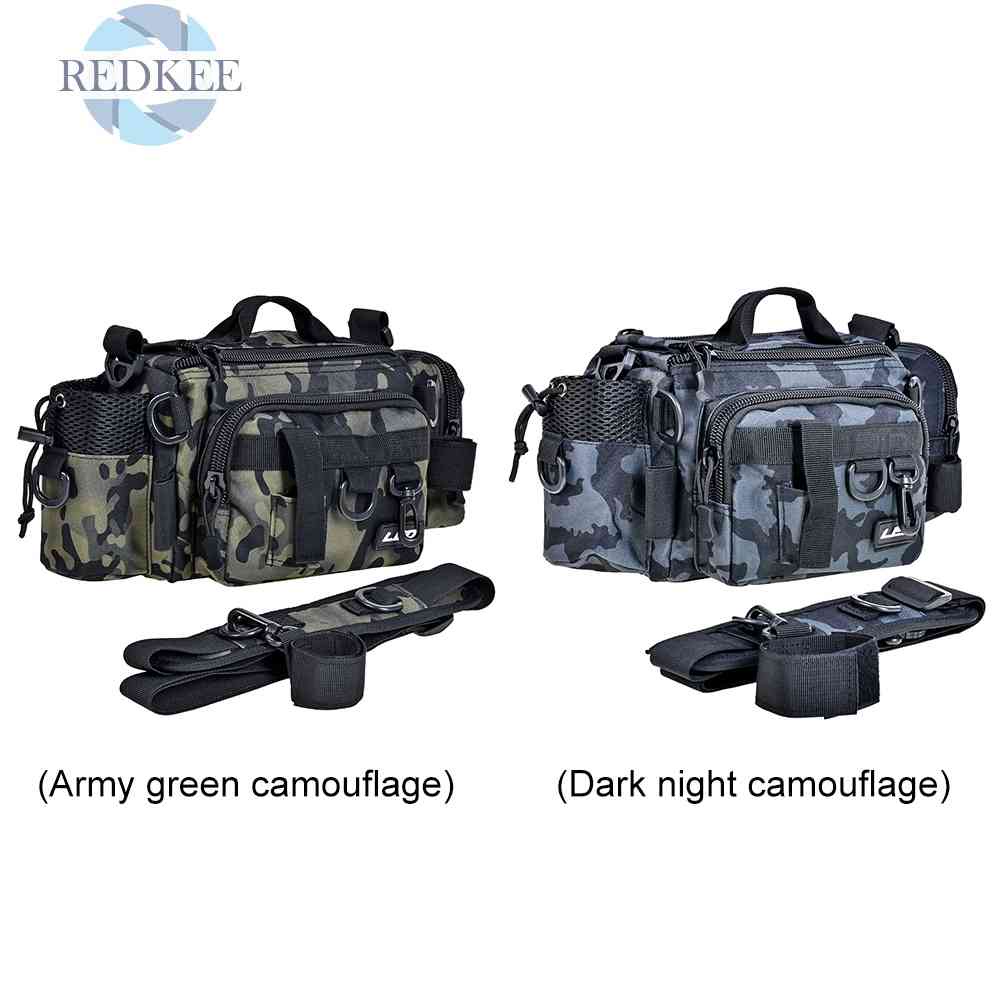 Túi Đeo Hông Đựng Dụng Cụ Câu Cá Họa Tiết Rằn Ri