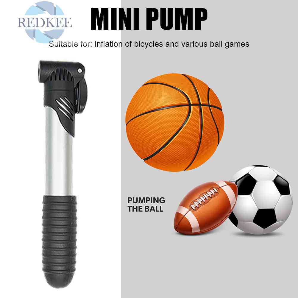 Ống Bơm Xe Đạp Mini Bằng Hợp Kim Nhôm