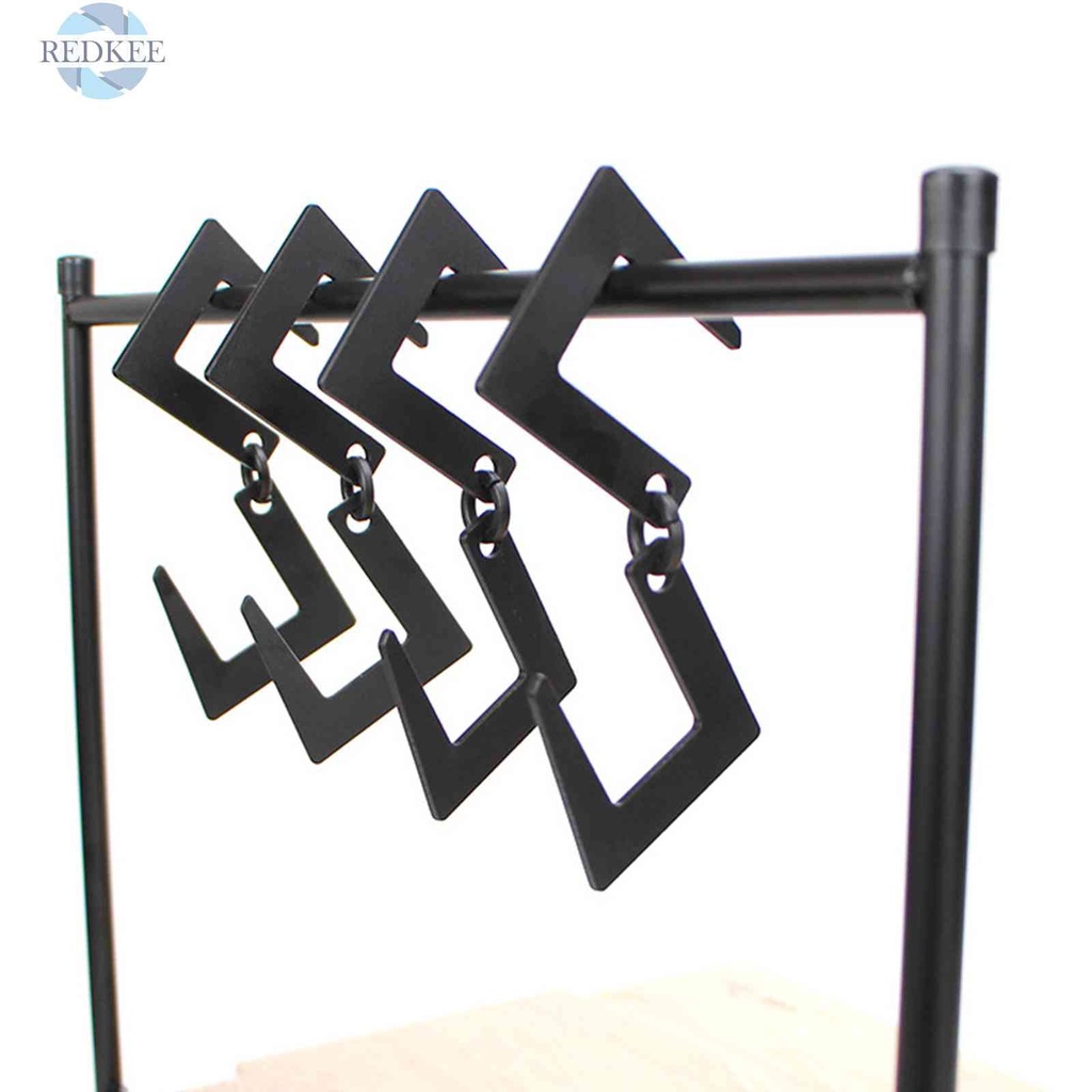 Móc Treo Đồ Hình Chữ S Bằng Kim Loại Tiện Dụng Cho Cắm Trại Leo Núi