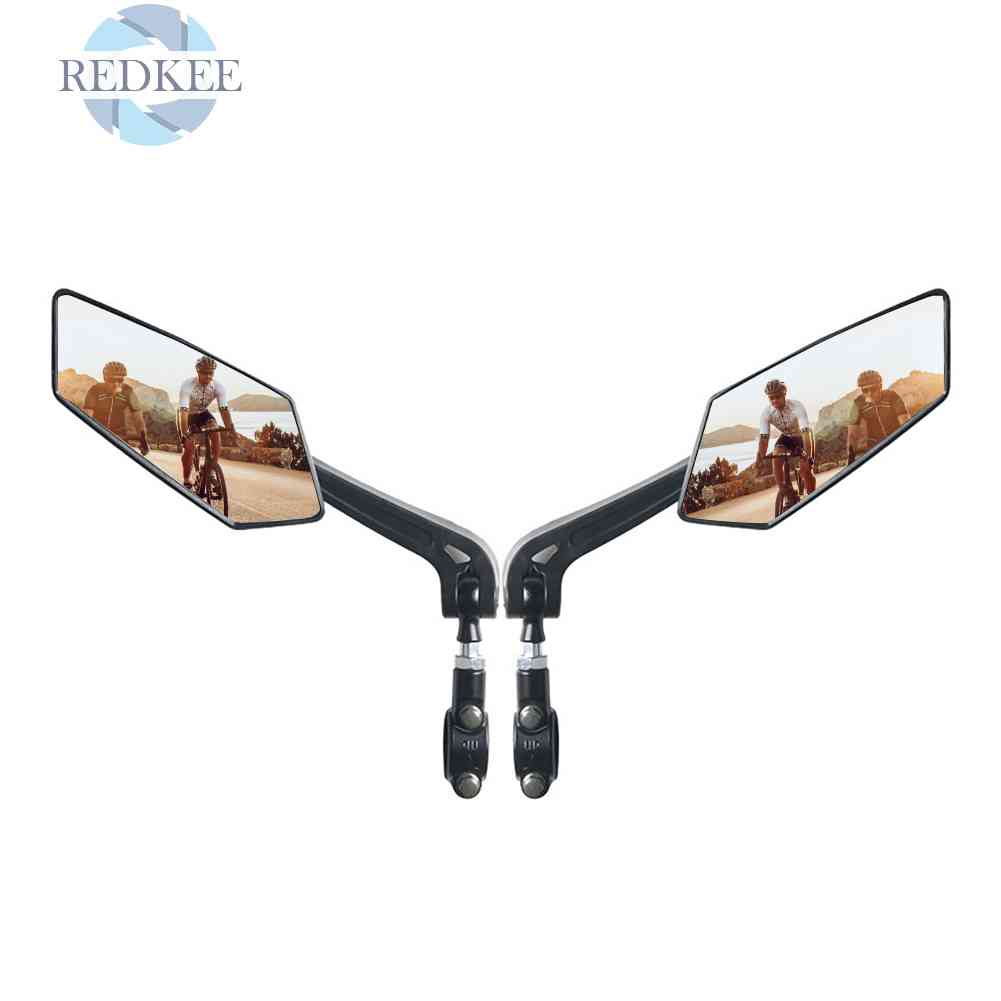 1 Cặp Gương Chiếu Hậu Góc Rộng Dễ Điều Chỉnh Dành Cho Xe Đạp