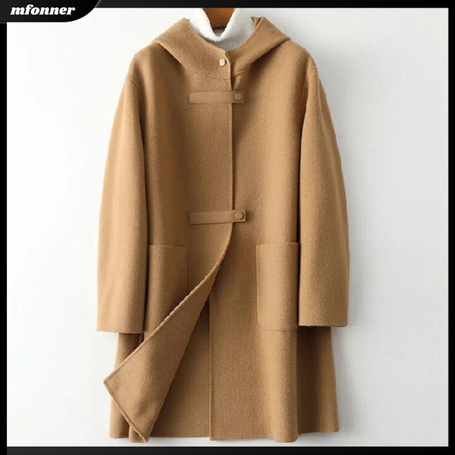 Áo Khoác Dài Tay Dáng Rộng Màu Trơn Có Túi Lớn Thời Trang Cho Nữ