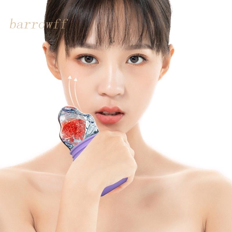 Khuôn Silicone Làm Đá Viên Mát Xa Dưỡng Ẩm Da Mặt