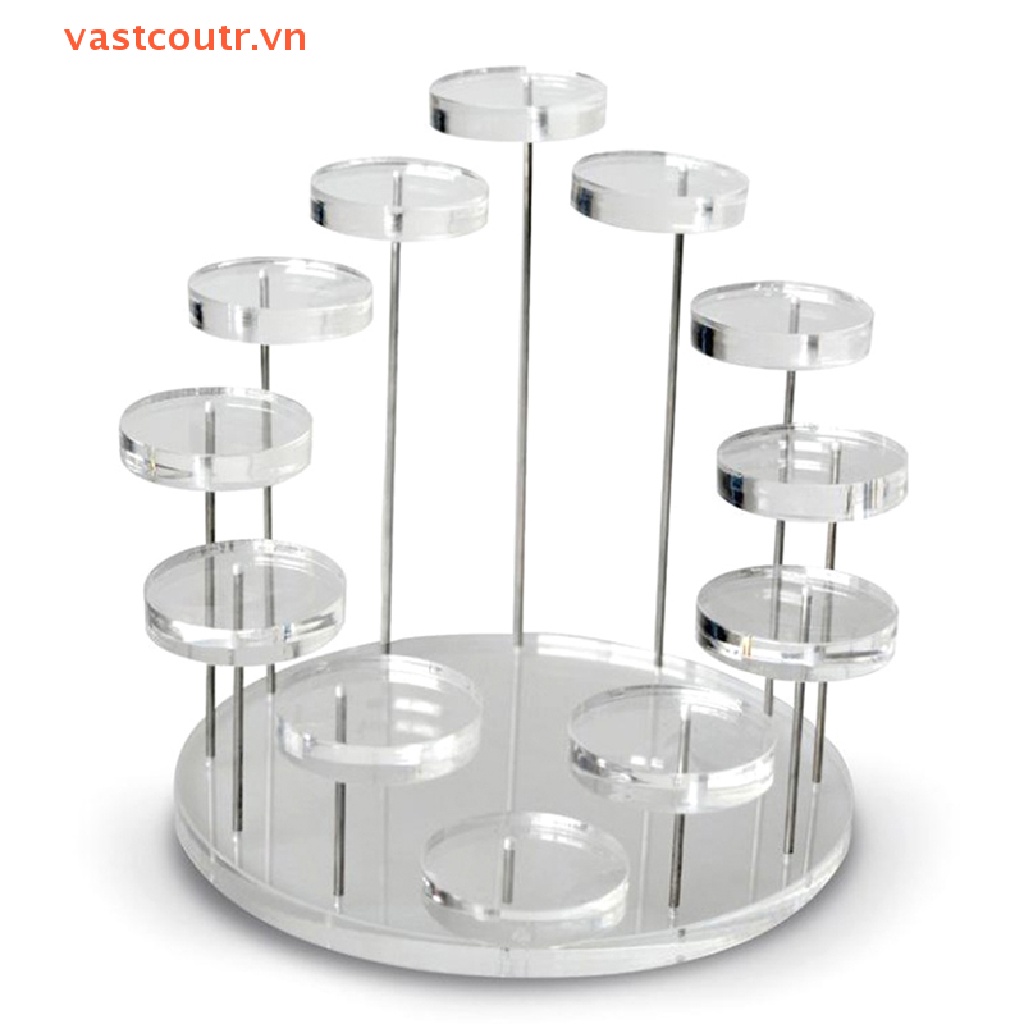 Giá Đỡ Acrylic Nhiều Tầng Dùng Trưng Bày Bánh Cupcake / Trang Sức