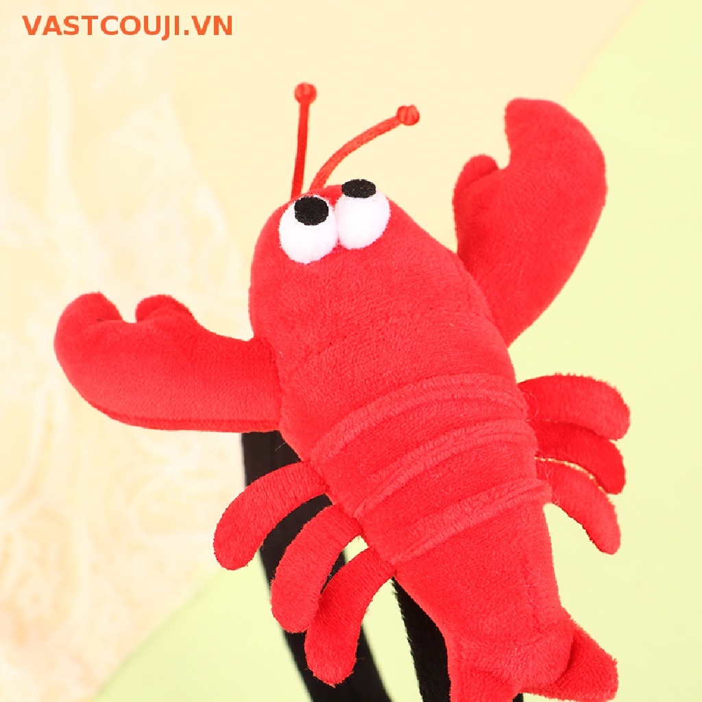 Băng Đô Cài Tóc Hình Cua Biển Nhồi Bông Sáng Tạo Dễ Thương