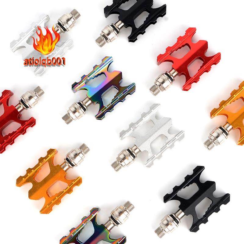 Bàn Đạp Bằng Hợp Kim Nhôm Màu Đen Chuyên Dụng Cho Xe Đạp