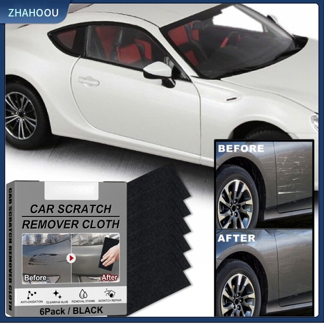 ☃Nhà Cửa☃ Bộ 6 Khăn Lau Vết Trầy Xe Hơi Chuyên Dụng