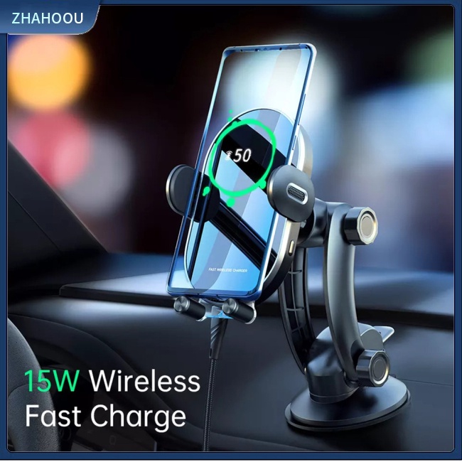 ☃Nhà Cửa☃ Giá Đỡ Điện Thoại Kiêm Sạc Không Dây Cảm Ứng Hồng Ngoại Thông Minh Cho Ios Android