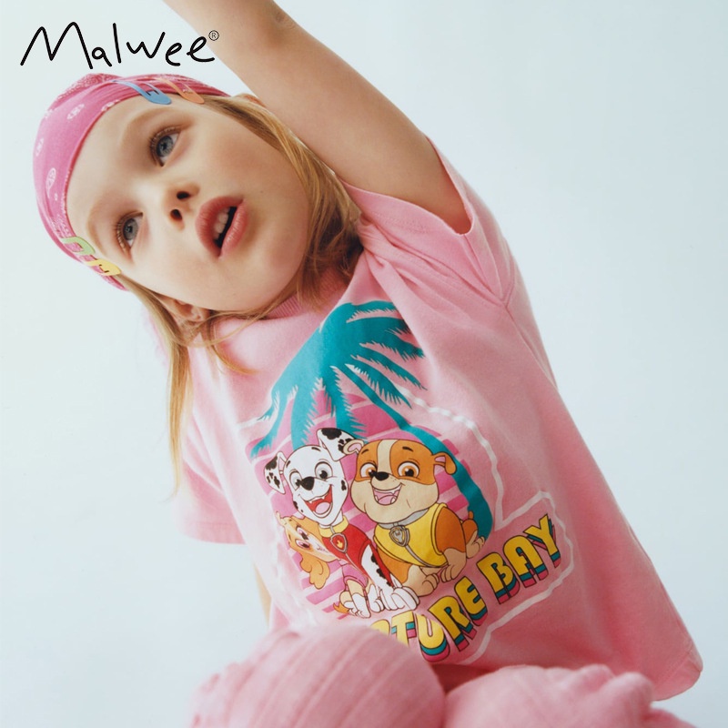 Áo Thun Phong Cách Âu Mỹ Cho Bé Gái