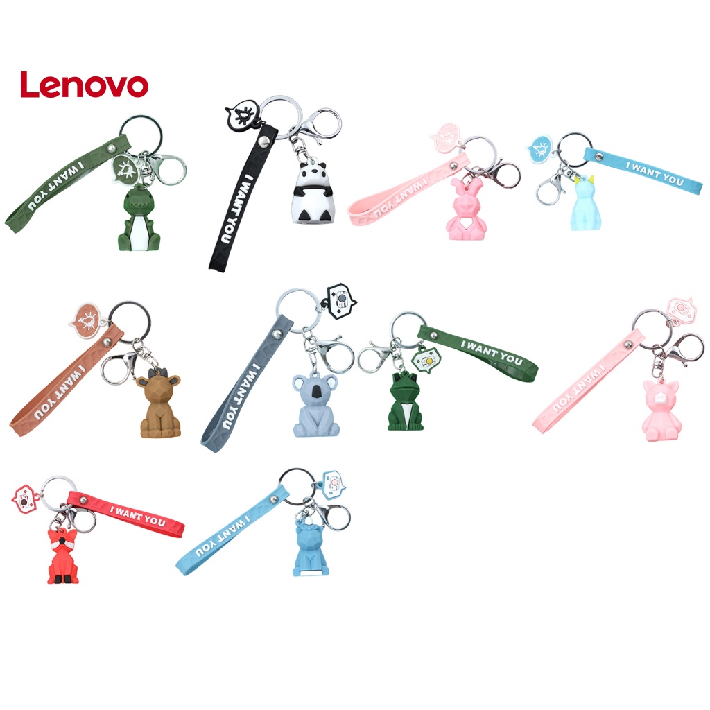 Móc Chìa Khóa Hình Đa Giác Hoạt Hình Dễ Thương Thân Thiện Với Da Không Phai Màu