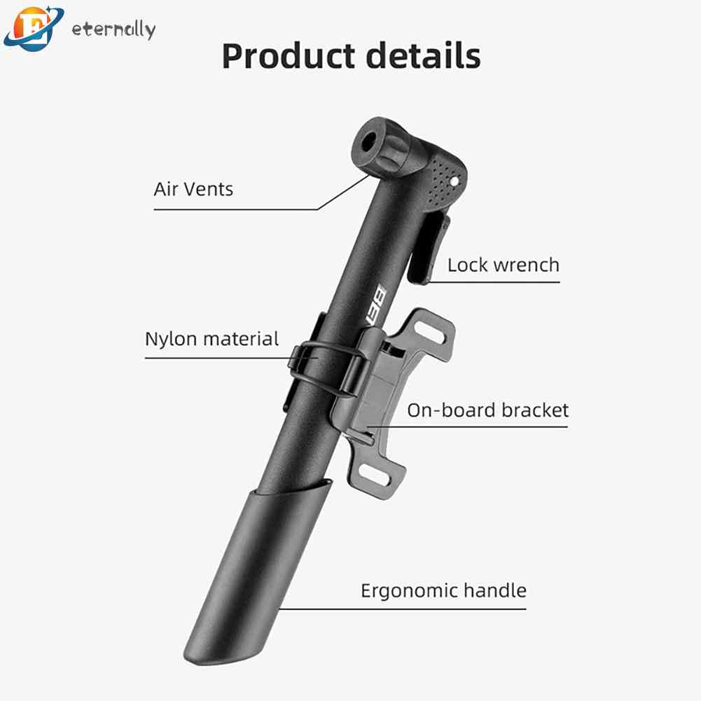 Ống Bơm Xe Đạp Kèm Giá Đỡ Tiện Dụng Chất Lượng Cao