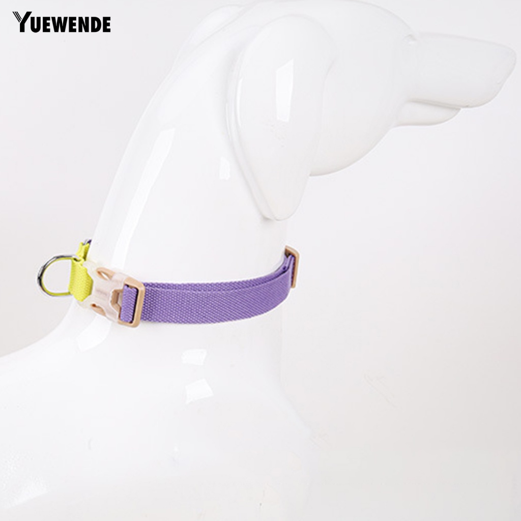 Vòng Cổ Thú Cưng Đi Dạo Chống Mài Mòn Hai Màu