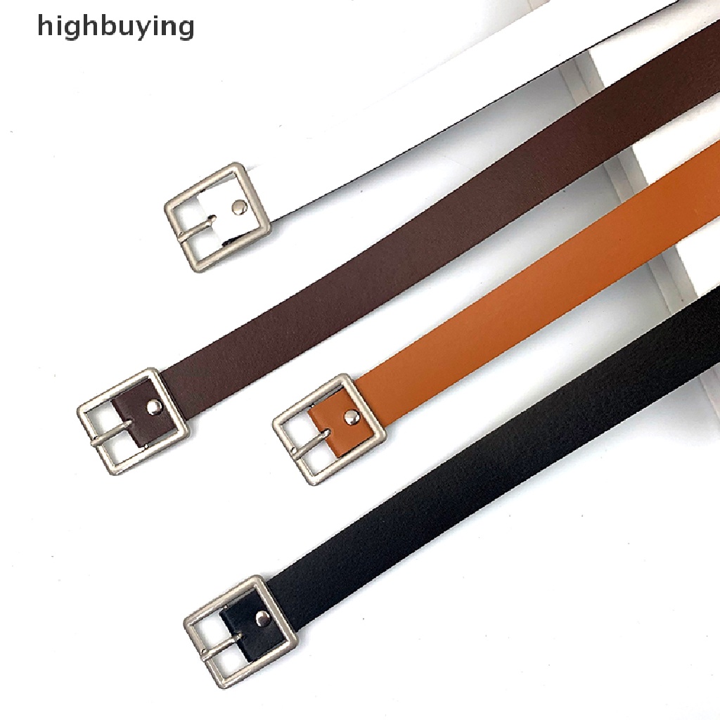 Thắt Lưng Da Khóa Vuông Thời Trang Cho Nữ