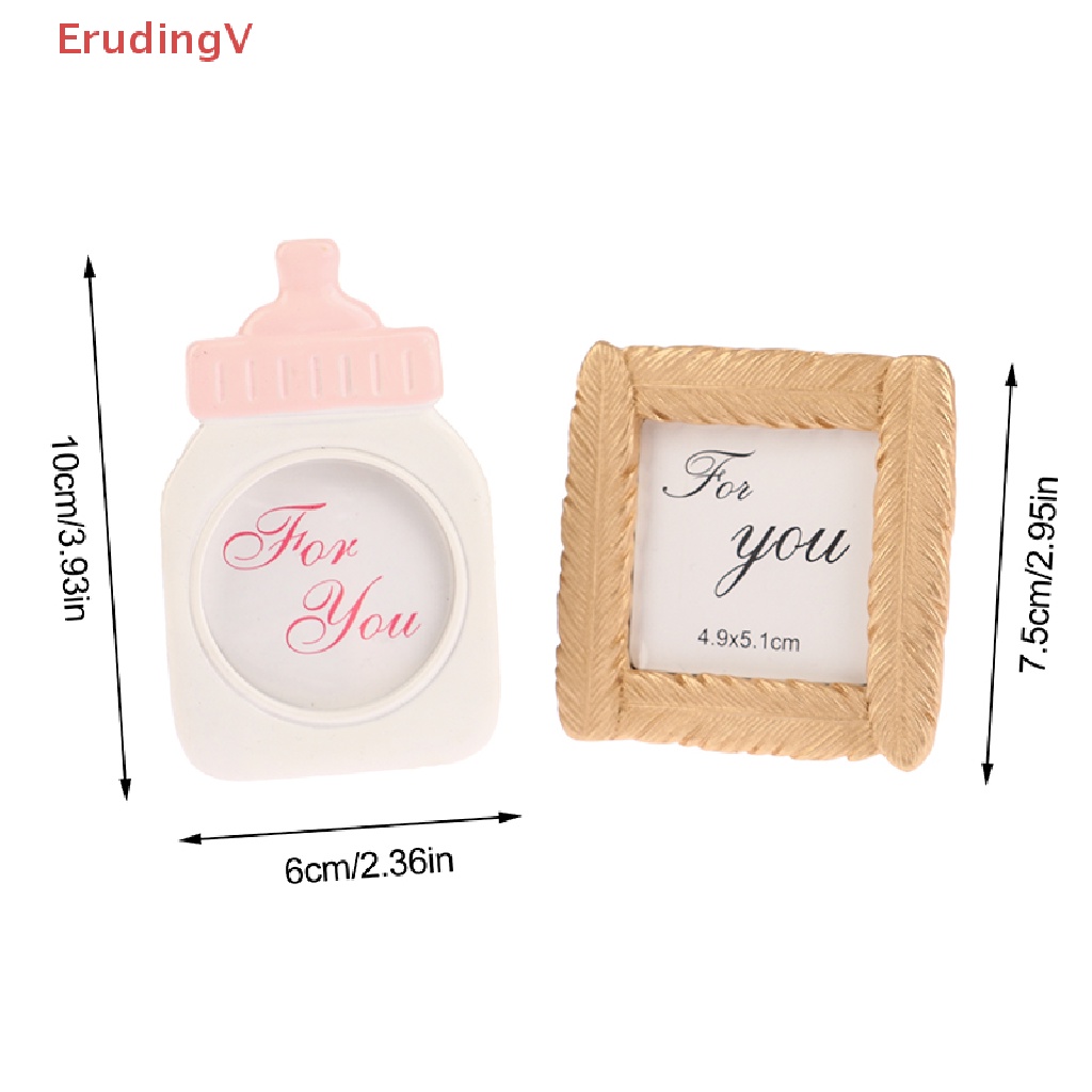 [ErudingV] Khung Ảnh Mini Màu Hồng / Xanh Lam / Vàng Kim Sáng Tạo [Mới]