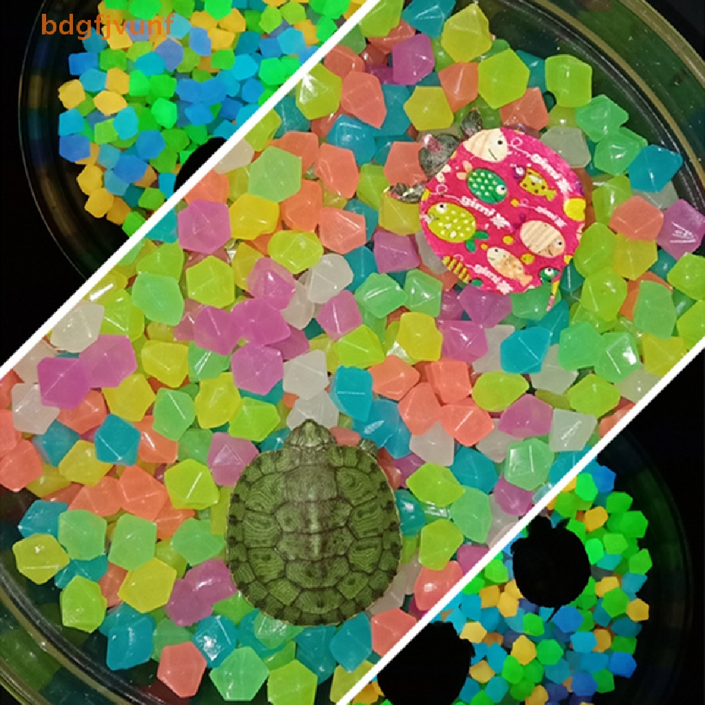 Set 100 Viên Đá Dạ Quang Trang Trí Bể Cá