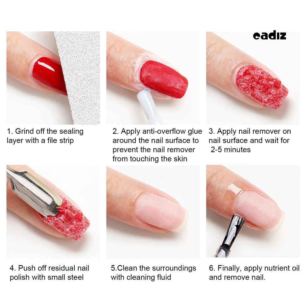 Dung Dịch Tẩy Sơn Móng Tay Nhanh Chóng Không Gây Kích Ứng 15ML