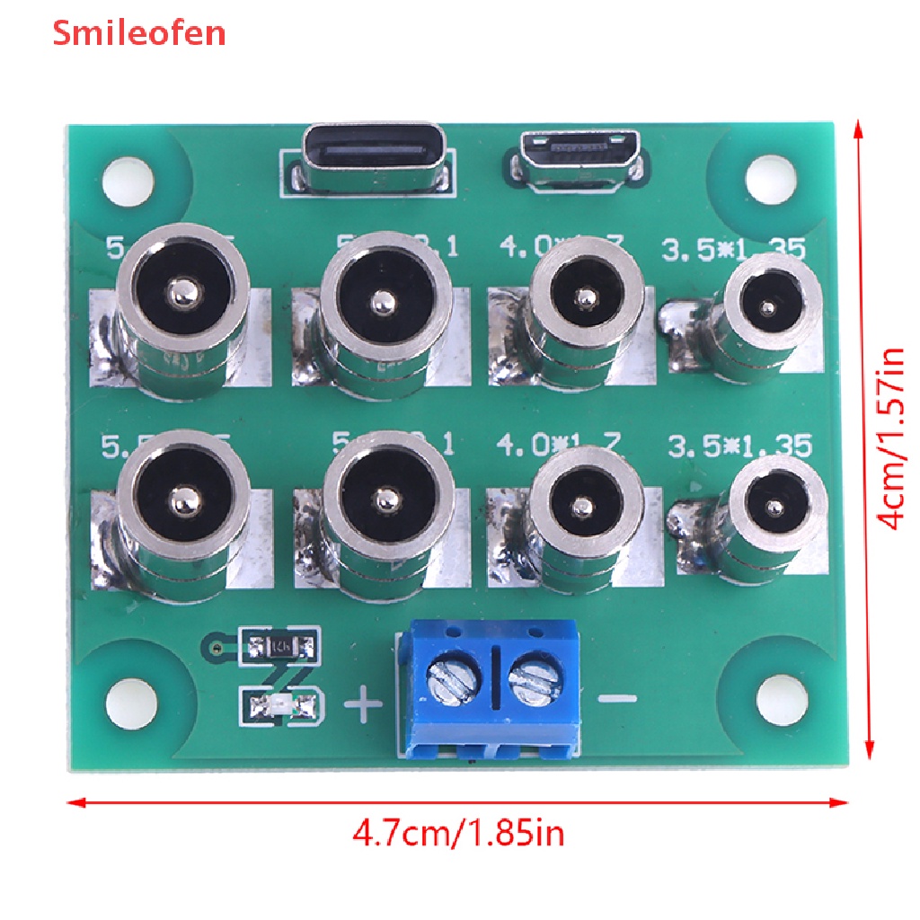 Đầu Nối Chuyển Đổi Micro Type C Sang DC 5.5X2.1 / 2.5 4.0X1.7 3.5X1.35 mm Female Mới