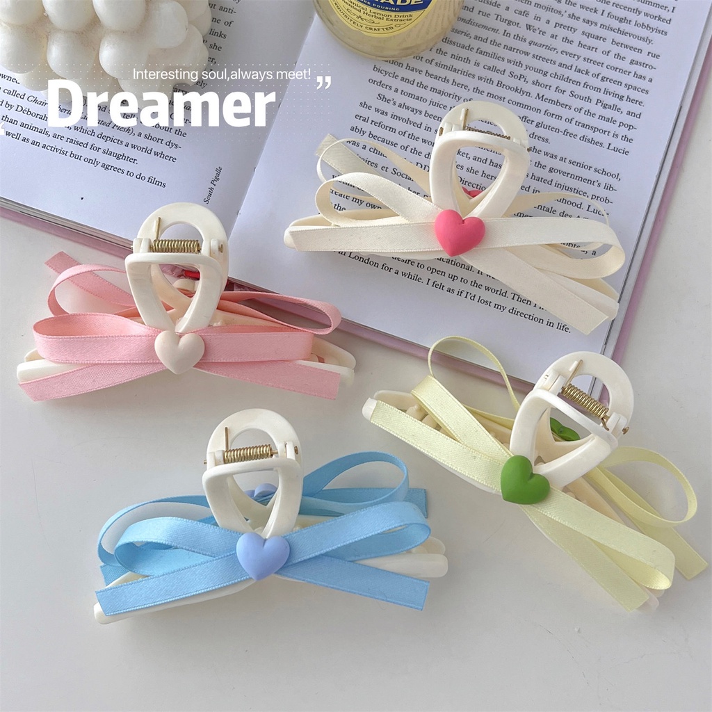 Kẹp Tóc Nơ Bướm Sau Lưng Ngọt Ngào