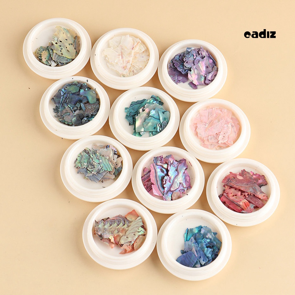 1 Hộp Kim Tuyến Lấp Lánh Hình Dạng Bất Đối Xứng 3D Trang Trí Móng Nghệ Thuật