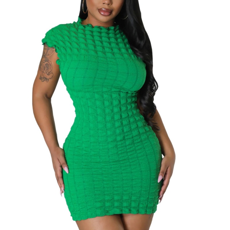 Đầm Midi Dáng Ôm Màu Trơn Kiểu Dáng Thời Trang Dành Cho Nữ Y2k