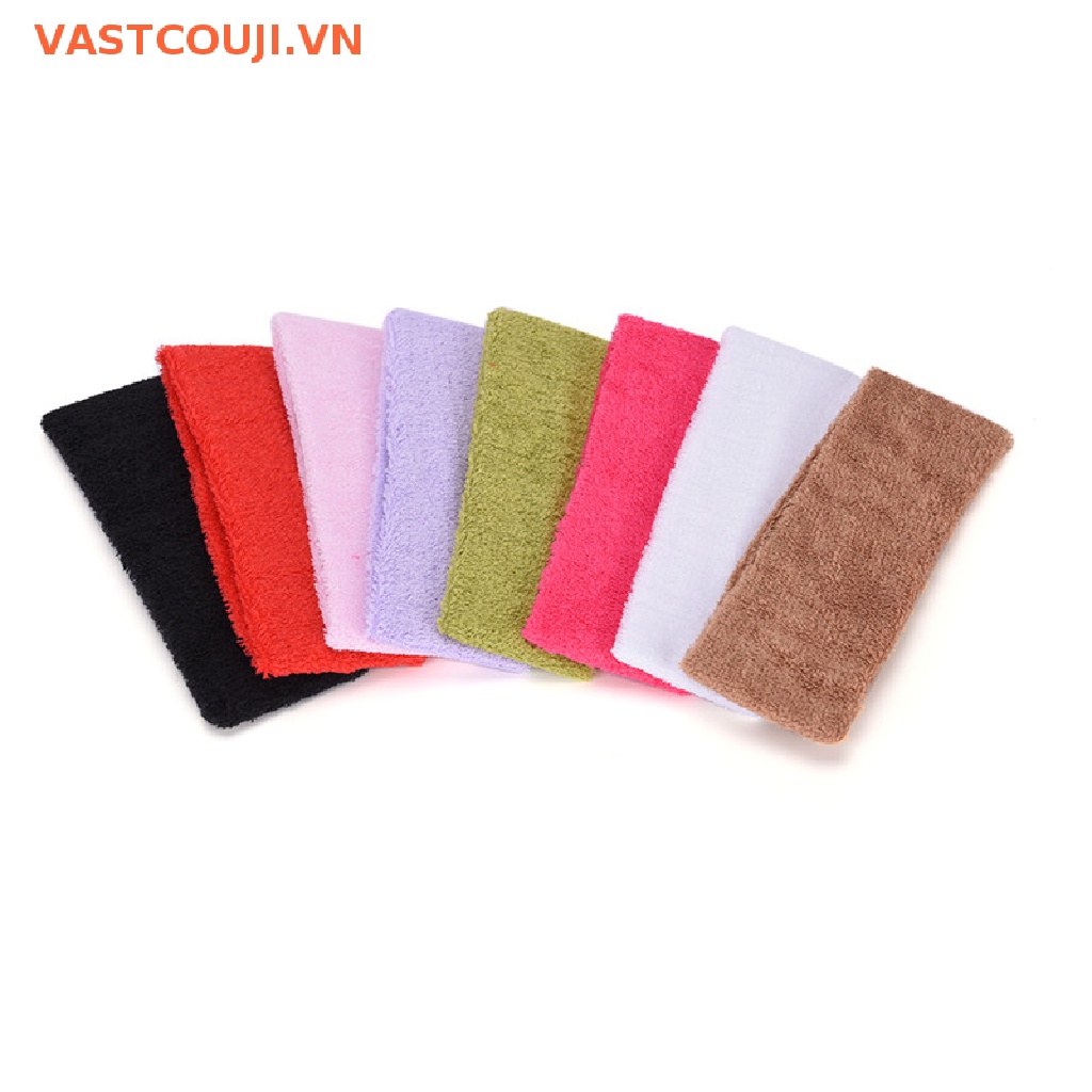 Băng Đô Thể Thao Chất Liệu Cotton Co Giãn Thấm Hút Mồ Hôi Thời Trang Cho Nữ