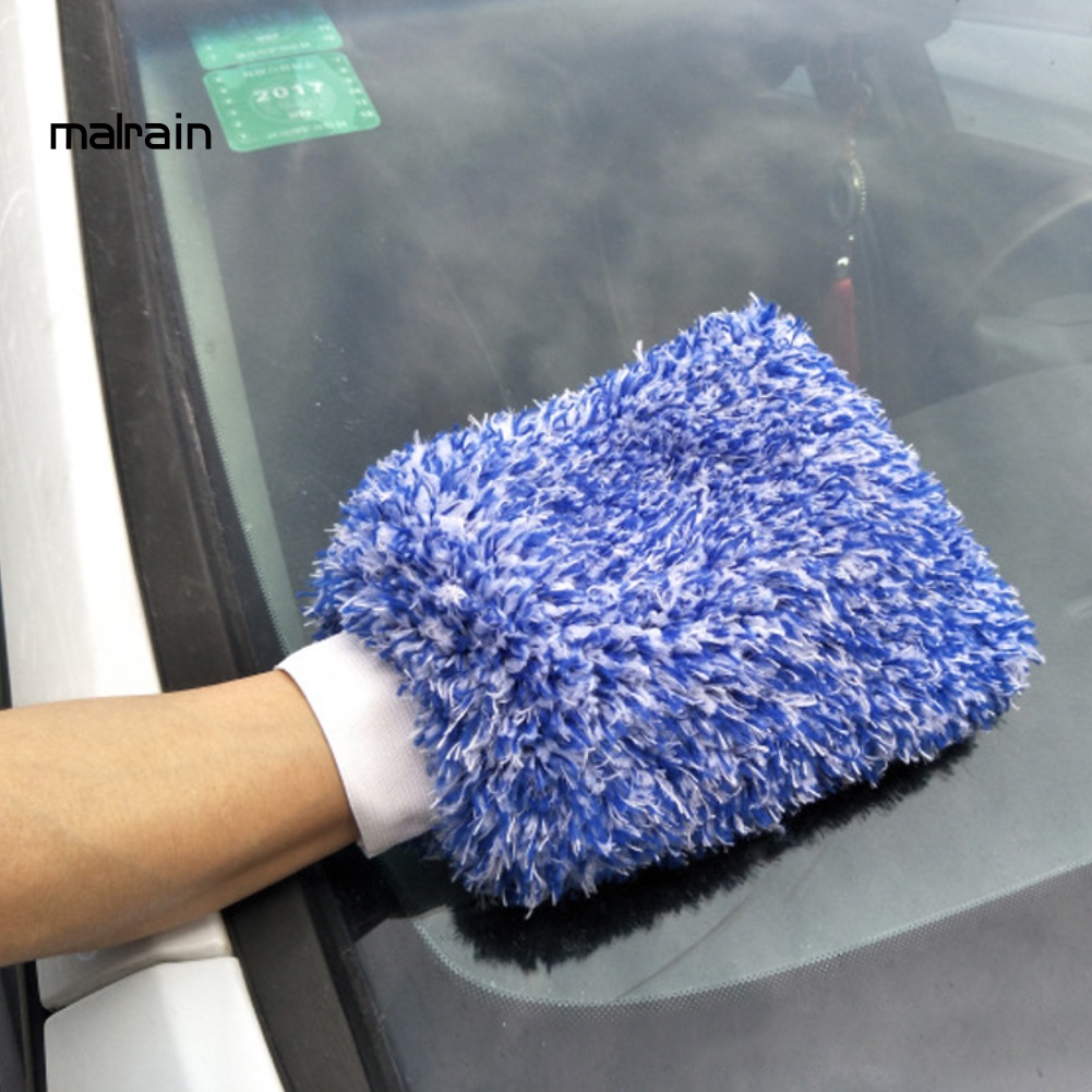 Găng Tay Rửa Xe Hơi Bằng Sợi Micro Mềm Mại Tiện Dụng