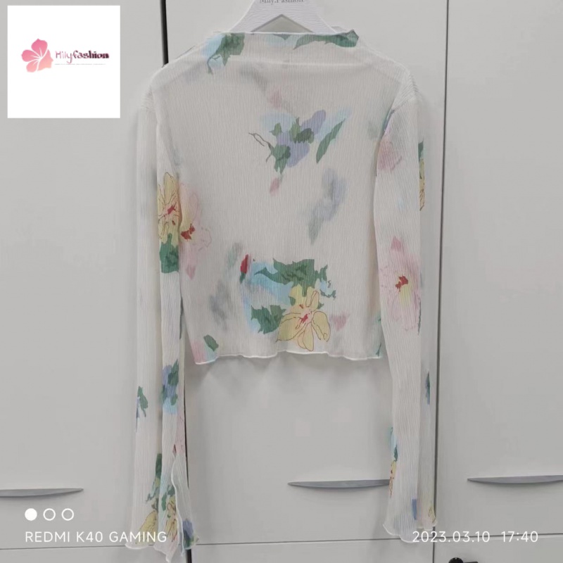 Áo Sơ Mi Chiffon Cổ Rùa Dài Tay Thiết Kế Mỏng Kiểu Dáng Mới Thời Trang Dành Cho Nữ | BigBuy360 - bigbuy360.vn