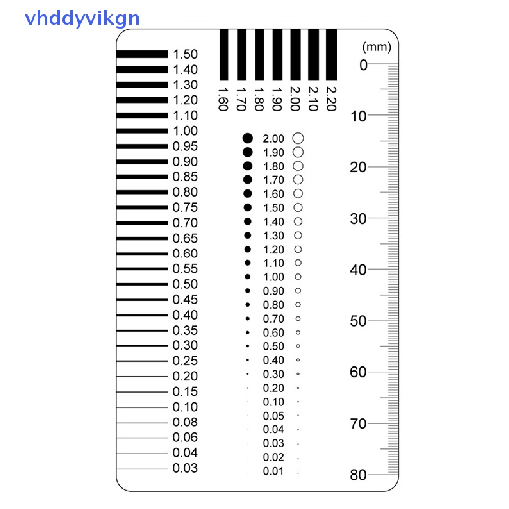 Thước Dây Đo Tương Phản VHDD Chất Lượng Cao