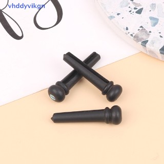 Set 6 chốt dây đàn guitar bằng gỗ mun cứng