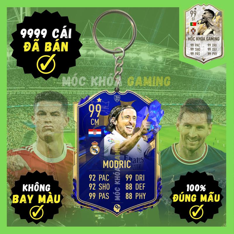 Móc Khóa các cầu thủ CLB Real Madrid