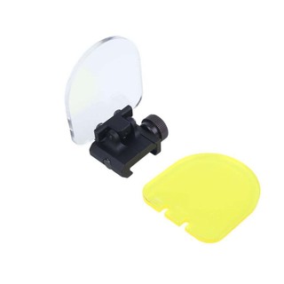 20mm Base Foldable Sight Scope Lens Screen Protector Shooting Eye Protector
