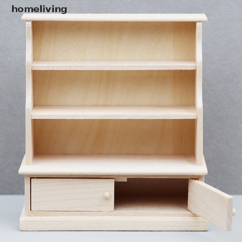 Mô Hình Tủ Đồ Nội Thất Phong Cách Trung Hoa Cổ Điển Tỉ Lệ 1 / 12