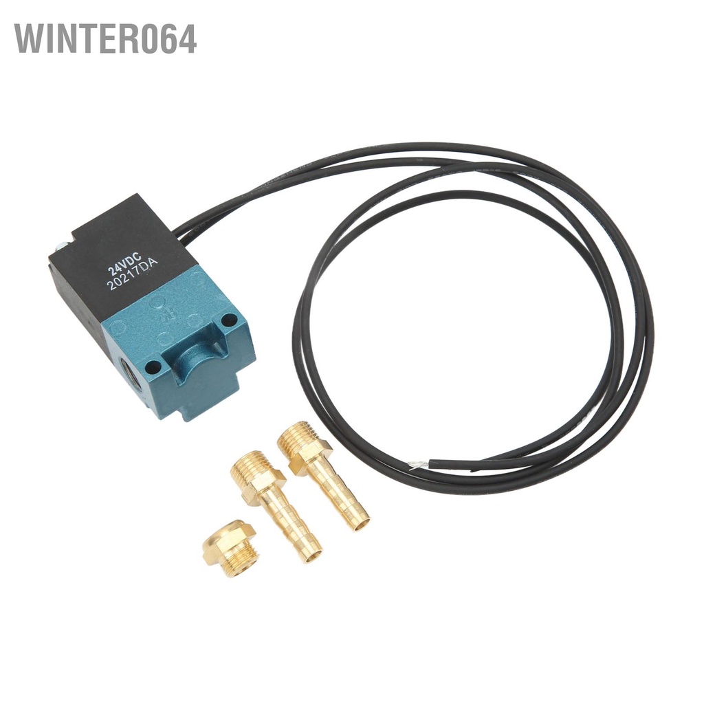 Winter064 Van điện từ đơn 1/8in 35A ACA DDFA 1BA DC24V Công suất mạnh phù hợp với máy đánh dấu