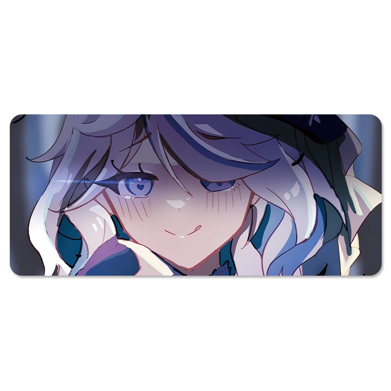 Focalors mouse pad Genshin Impact computer pad gaming large table pad anime custom Fontaine animation Water God keyboard pad