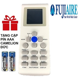 Remote điều khiển máy lạnh fujiaire mẫu 2 - điều khiển điều hòa fujiaire mẫu 2