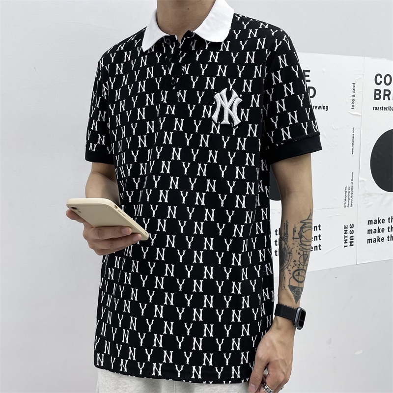 MLB Áo Thun polo Chính Hãng 100% Thời Trang Dành Cho Nam