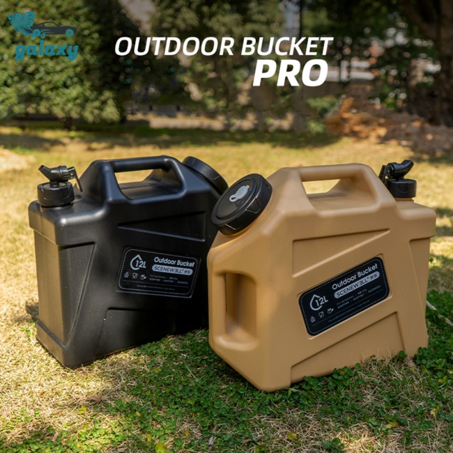 Galaxy Xô Đựng Nước Dung Tích Lớn 12l Có Vòi Tiện Dụng Mang Theo Du Lịch Cắm Trại