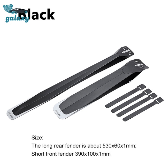 Galaxy Tấm Chắn Bùn Trước Sau Trọng Lượng Nhẹ Tháo Gỡ Nhanh Cho Xe Đạp Leo Núi