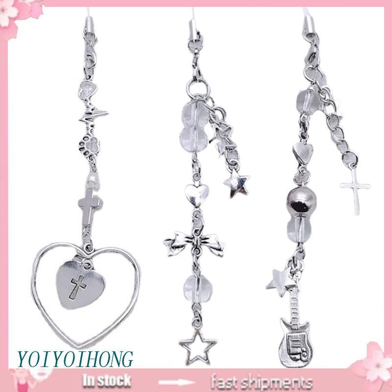 Dây Treo Điện Thoại Hình Ngôi Sao / Trái Tim Dễ Thương