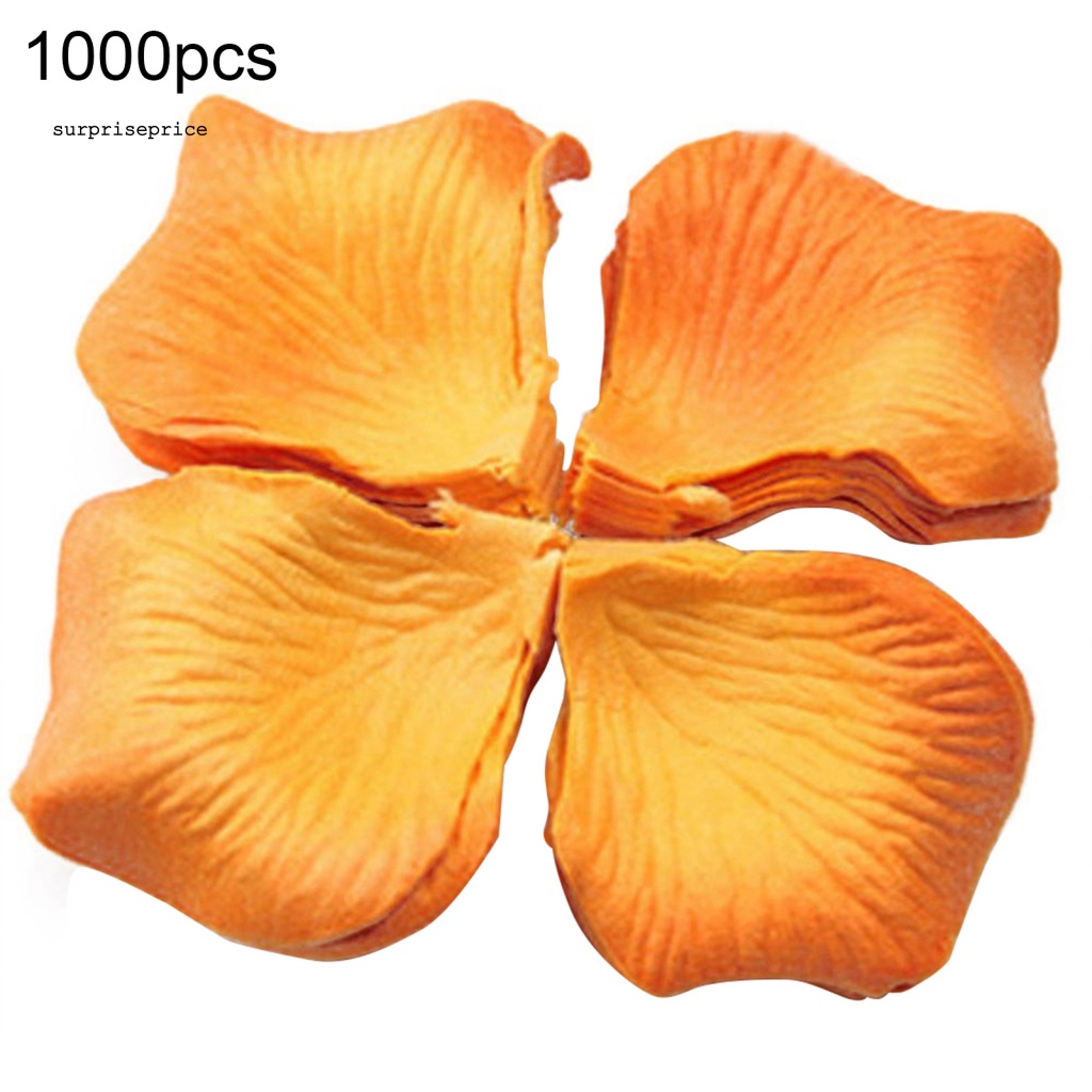 Bộ 1000 Bông Hoa Giả Bằng Lụa Đa Năng Siêu Bền Dùng Trang Trí Tiệc Cưới / SPA