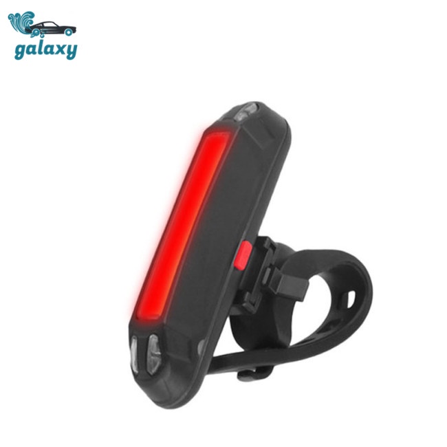 Galaxy Đèn LED Siêu Sáng Gắn Đuôi Xe Đạp Có Thể Sạc Lại Bằng Cổng USB